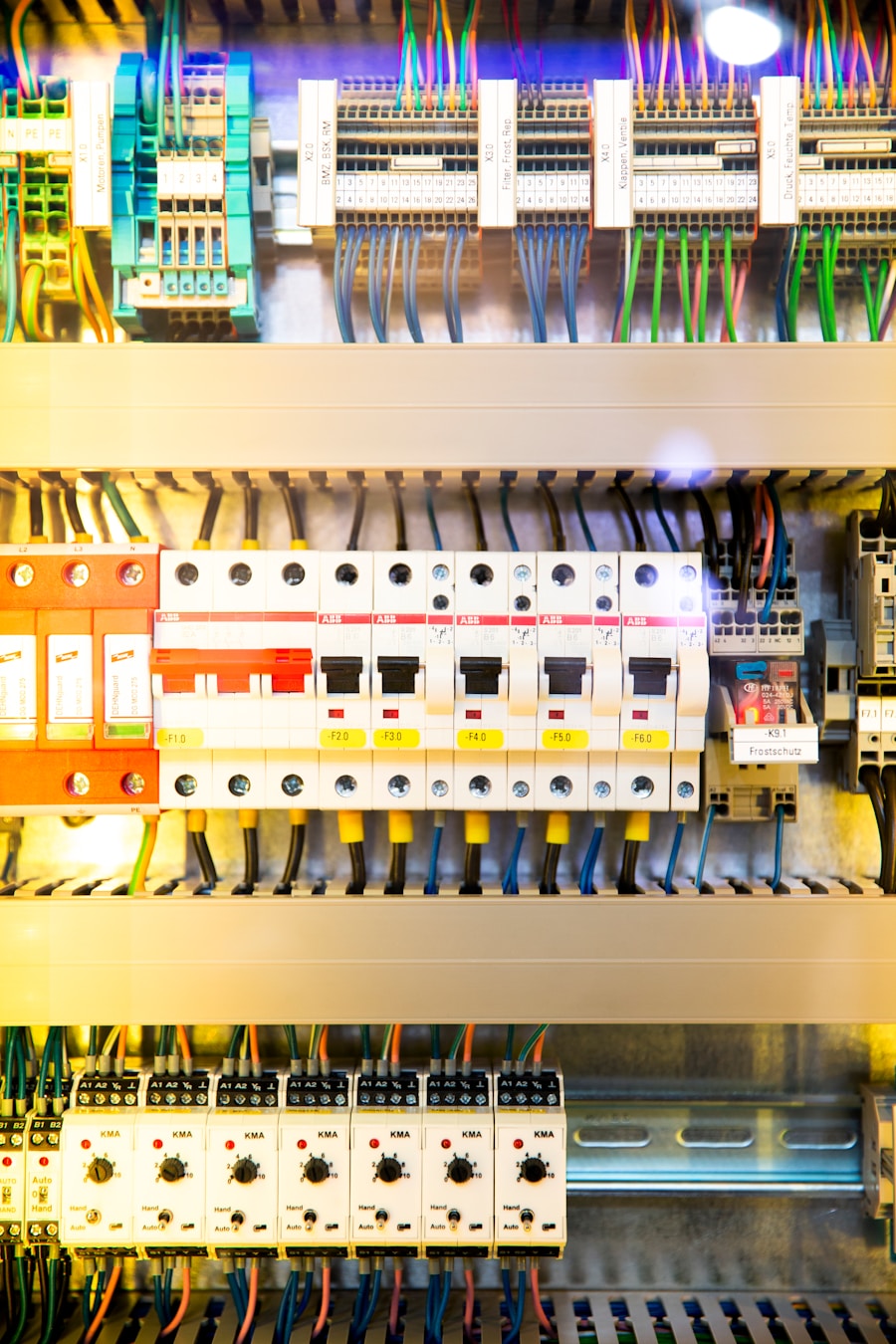 Photo electrical installations