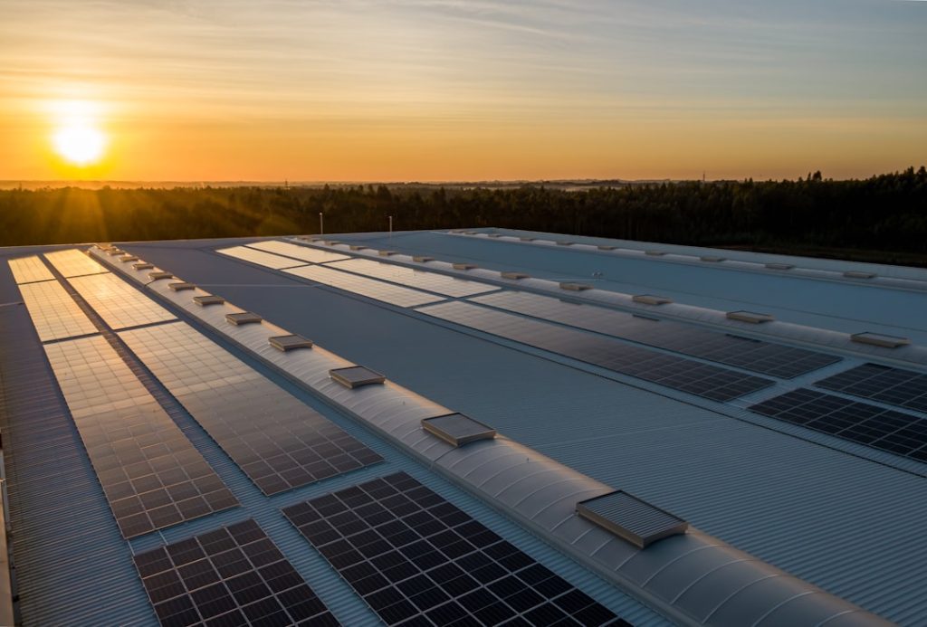 Photo solar panels
