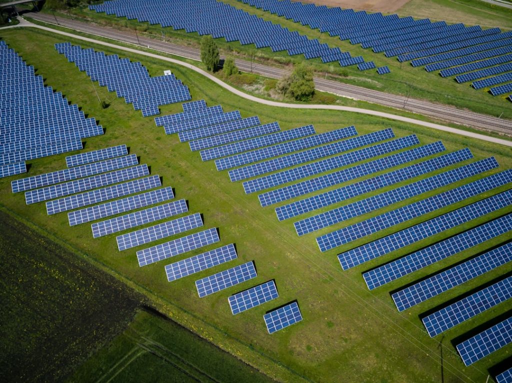 Photo solar panels