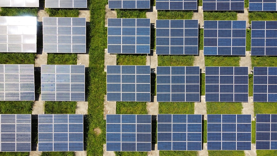 Photo solar panels
