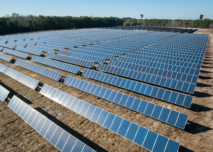 Photo solar panels
