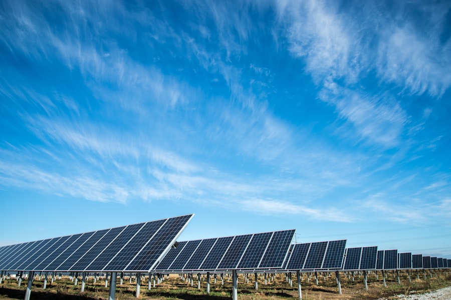 Photo solar panels
