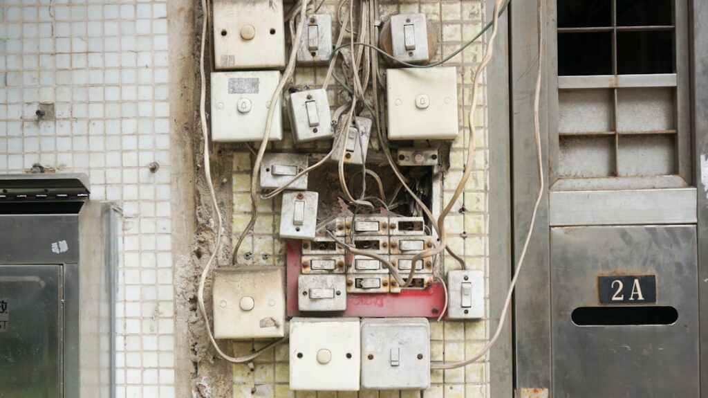 Photo electrical installations